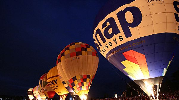 Nel Regno Unito il più grande festival di mongolfiere in Europa Nel Regno Unito il più grande festival di mongolfiere in Europa