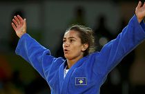 Kosovo feiert Olympiasiegerin Kelmendi