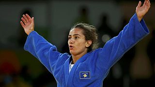 Kosovo feiert Olympiasiegerin Kelmendi