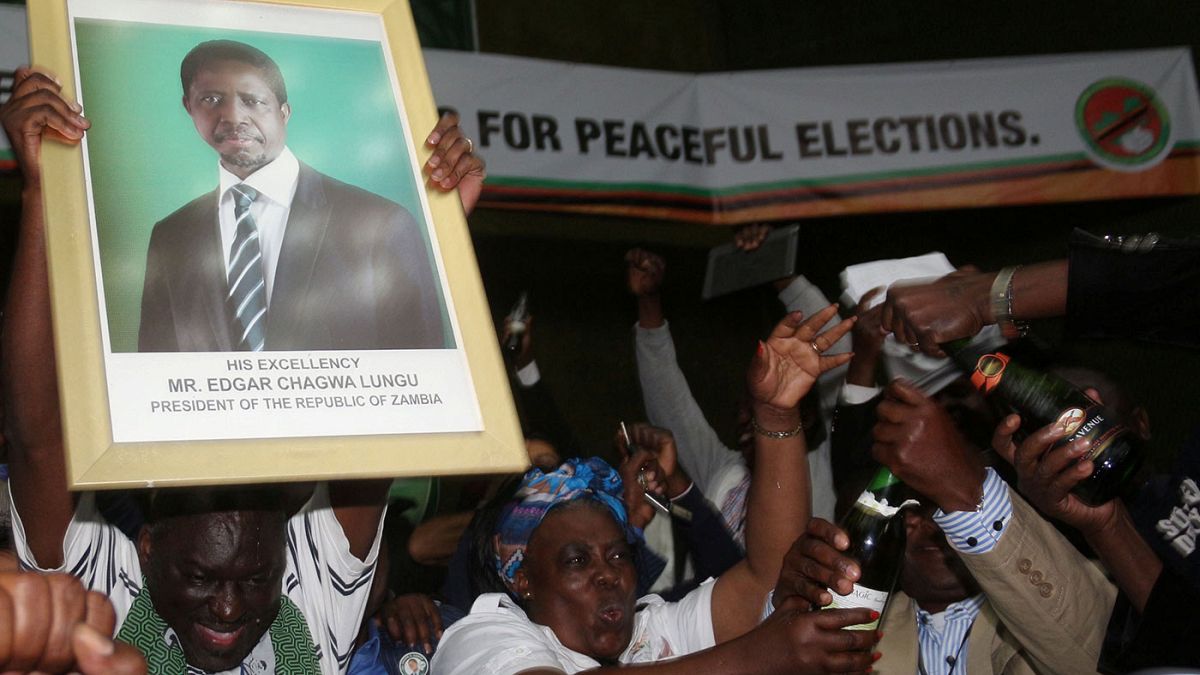 Оппозиция Замбии оспаривает победу президента