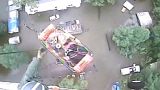 عمليات إنقاذ مؤثرة بسبب فيضانات لويزيانا