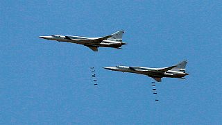 حمله بمب‌افکن‌های روسیه به مواضع «داعش» از پایگاه هوایی همدان