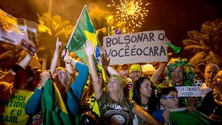 Image: Supporters of far-right presidential candidate Jair Bolsonaro, celeb