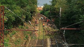 Around 60 people hurt in train crash in southern France