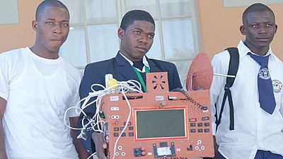 No sim nor airtime needed for calls, Namibian student builds this phone from scrap