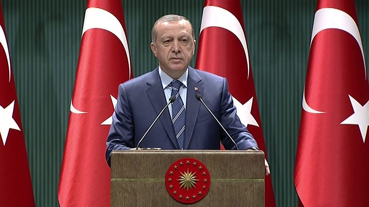 أردوغان: حزب العمال الكردستاني وتنظيم داعش ومنظمة غولن كلها إرهابية