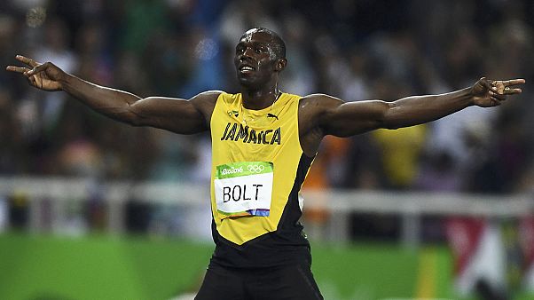 JO: Usain Bolt remporte le 200m JO: Usain Bolt remporte le 200m