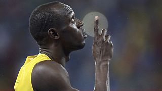 Bolt: Jamaicanos em festa