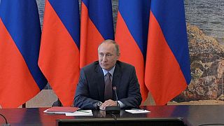 Владимир Путин приехал в Крым и обвинил Киев в обострении ситуации