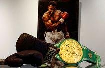 Une des ceintures de champion du monde de Mohamed Ali aux enchères