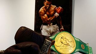 Une des ceintures de champion du monde de Mohamed Ali aux enchères