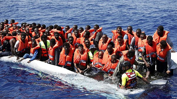 Hundreds rescued from overcrowded migrant boats in Med Hundreds rescued from overcrowded migrant boats in Med