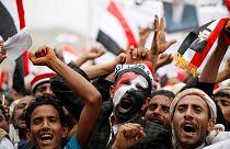 Manifestação no Iémen contra coligação liderada pela Arábia Saudita