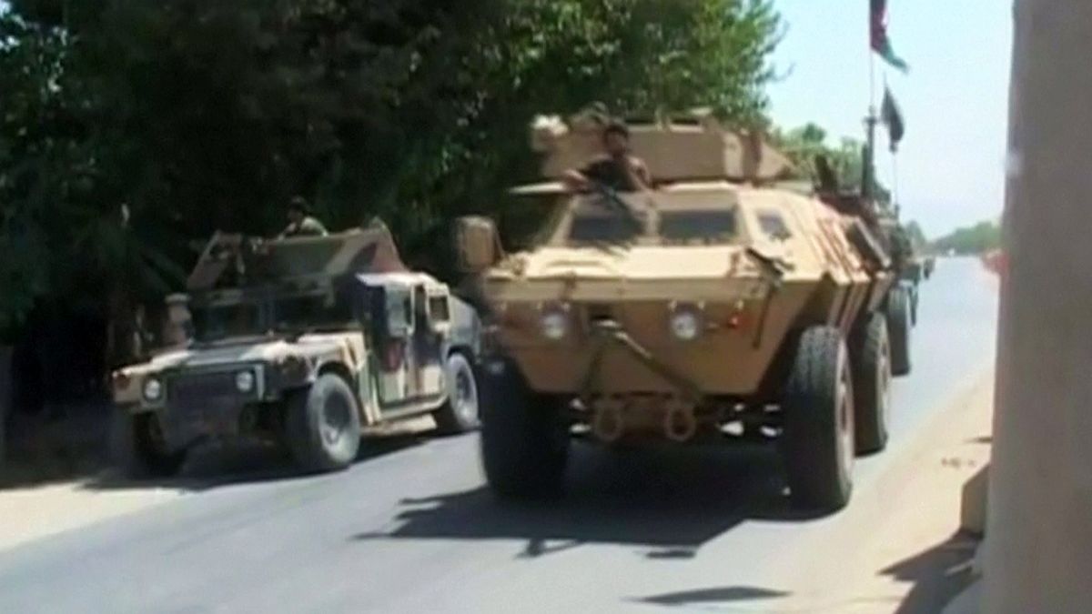 Contraofensiva de las tropas afganas para recuperar el control de un distrito de Kunduz