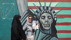 near the former U.S. Embassy in Tehran