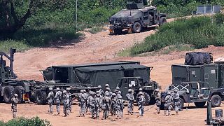 North Korea threatens nuclear strike on joint US-South Korean military exercises