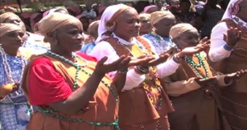  Religion  meets culture  as Kenyan nun traditionally 