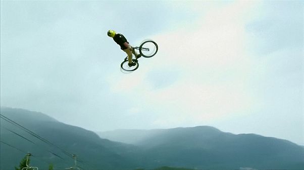Showdown der besten Slopestyler: Fahrrad-Artisten am Limit Showdown der besten Slopestyler: Fahrrad-Artisten am Limit