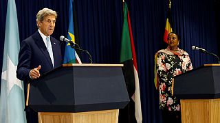 John Kerry'nin Kenya'da gündemi Güney Sudan