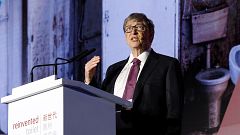Image: Microsoft founder Bill Gates speaks during the opening ceremony of t