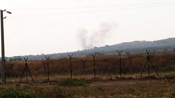 Karkamış'a havan mermisi atıldı Karkamış'a havan mermisi atıldı
