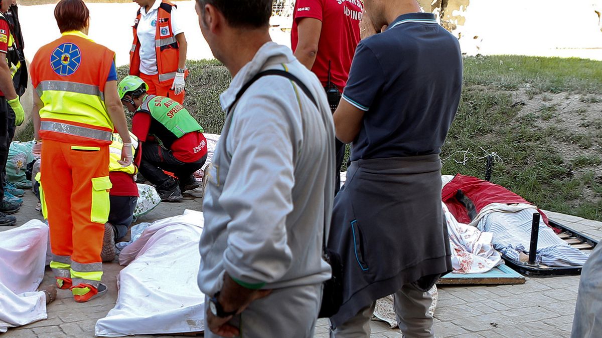 Euronews berichtet LIVE vom Erdbeben in Italien