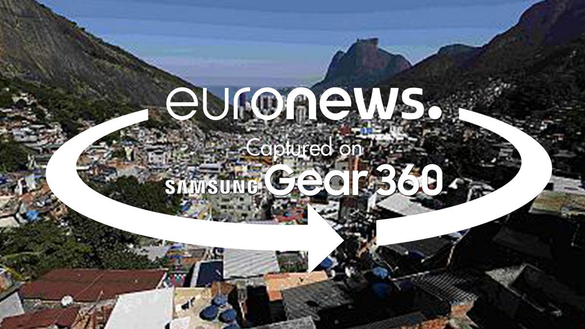 Les bidonvilles de Rio dans une vidéo à 360°