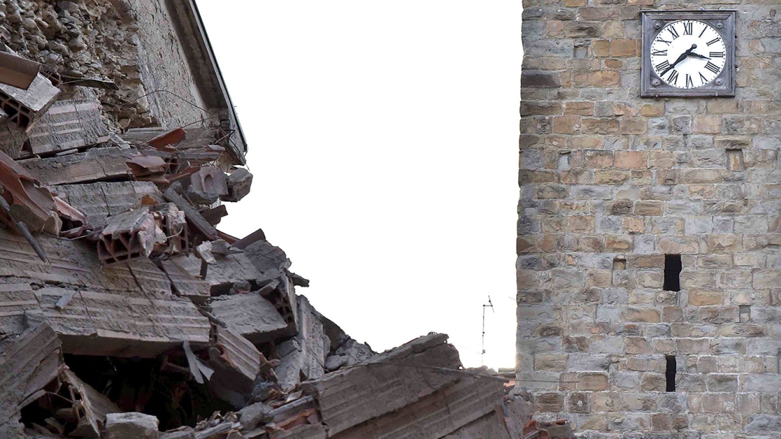 Witness tells of devastation and distress in quake-hit Amatrice