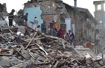 Amatrice dall'alto: il dopo terremoto filmato da un drone