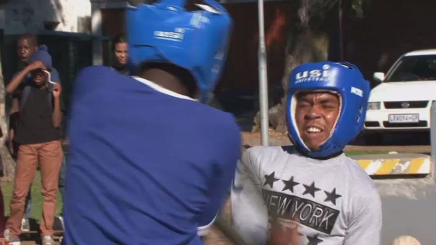 South African townships take stick-fighting tradition into new