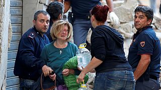 Italy quake survivors in pain and shock