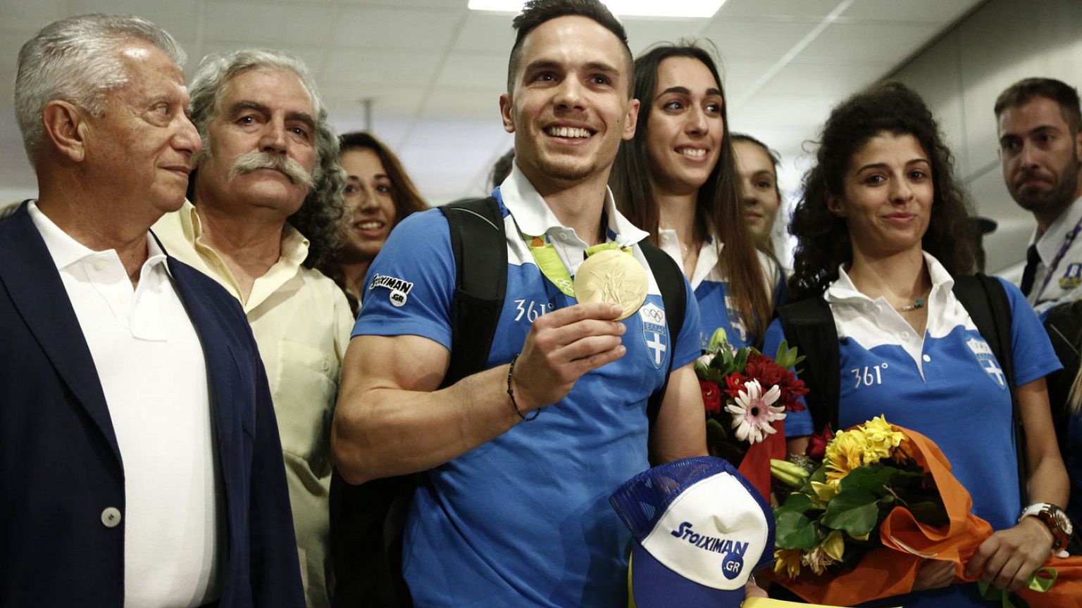 Υποδοχή ήρωα για τον «άρχοντα των κρίκων»