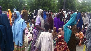 Displaced people in Nigeria's Borno State protest over neglect