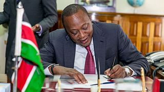 Kenya's president signs bill capping interest rates