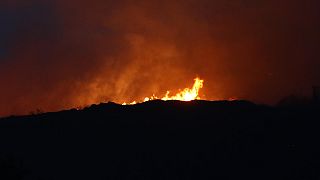 Controlado el fuego de Tafalla, el más importante en Navarra en 30 años