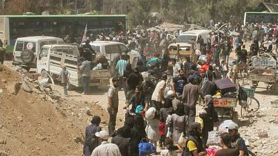 Syria: Darayya residents evacuated following deal between army and rebels