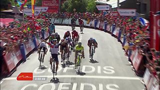 Tour d'Espagne : Van Genechten remporte la 7e étape, Contador chute lourdement