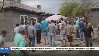 Roma forced to flee violent mob in Ukraine village