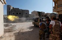 معارك عنيفة بين قوات الحكومة الليبية وتنظيم داعش بمدينة سرت