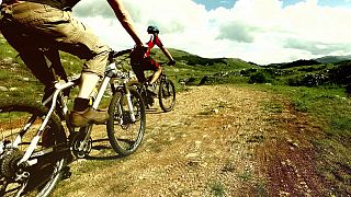 El parque nacional de Galicica en bici