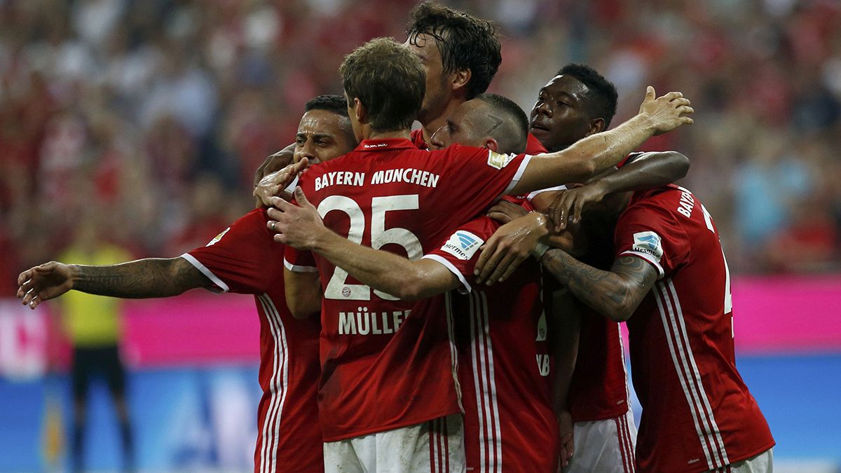 Bayern Munich begin title defence in style as Man City, Man Utd and Chelsea continue perfect start in England