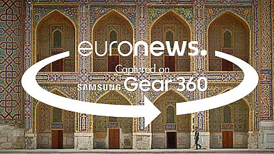 360° views of the wonders of Samarkand