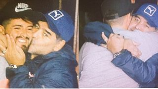 Diego Maradona rencontre son fils 30 ans après