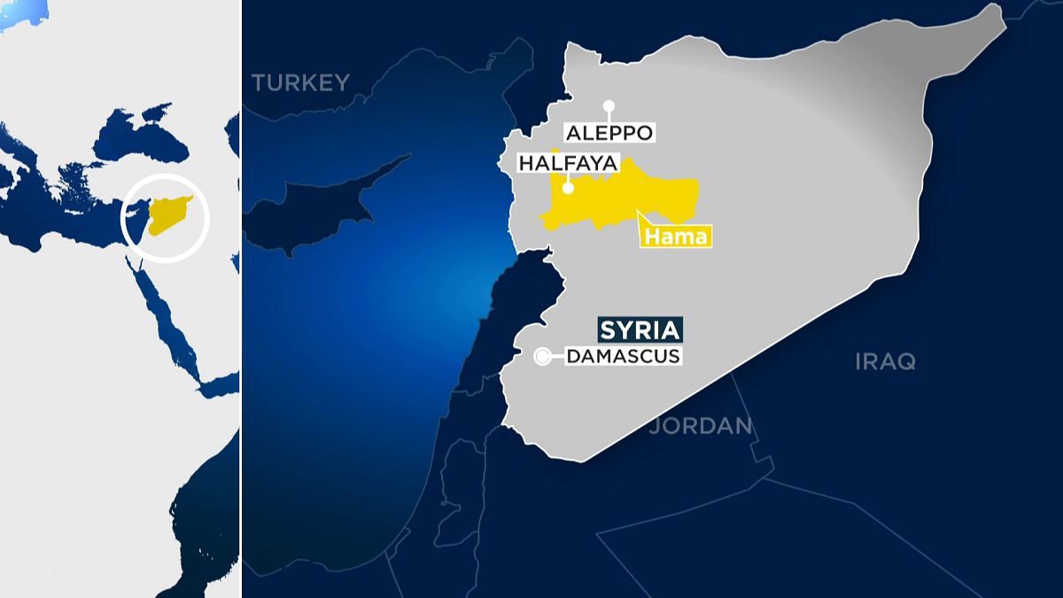 کنترل چند شهر استراتژیک سوریه در استان حما به دست شورشیان افتاد
