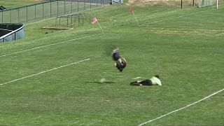 Fútbol acrobático en Colorado