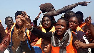 Almost 10,000 migrants rescued in Strait of Sicily in two days