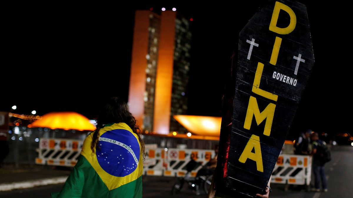 São Paulo: Ausschreitungen vor Abstimmung über Amtsenthebung von Rousseff