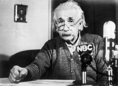 Albert Einstein in 1950.