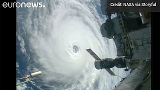 [Video] La Estación Espacial Internacional filma tres huracanes en un solo día