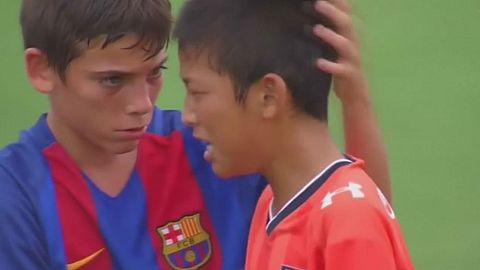 Tokyo: Barcelona youth team comforts losing Japanese footballers